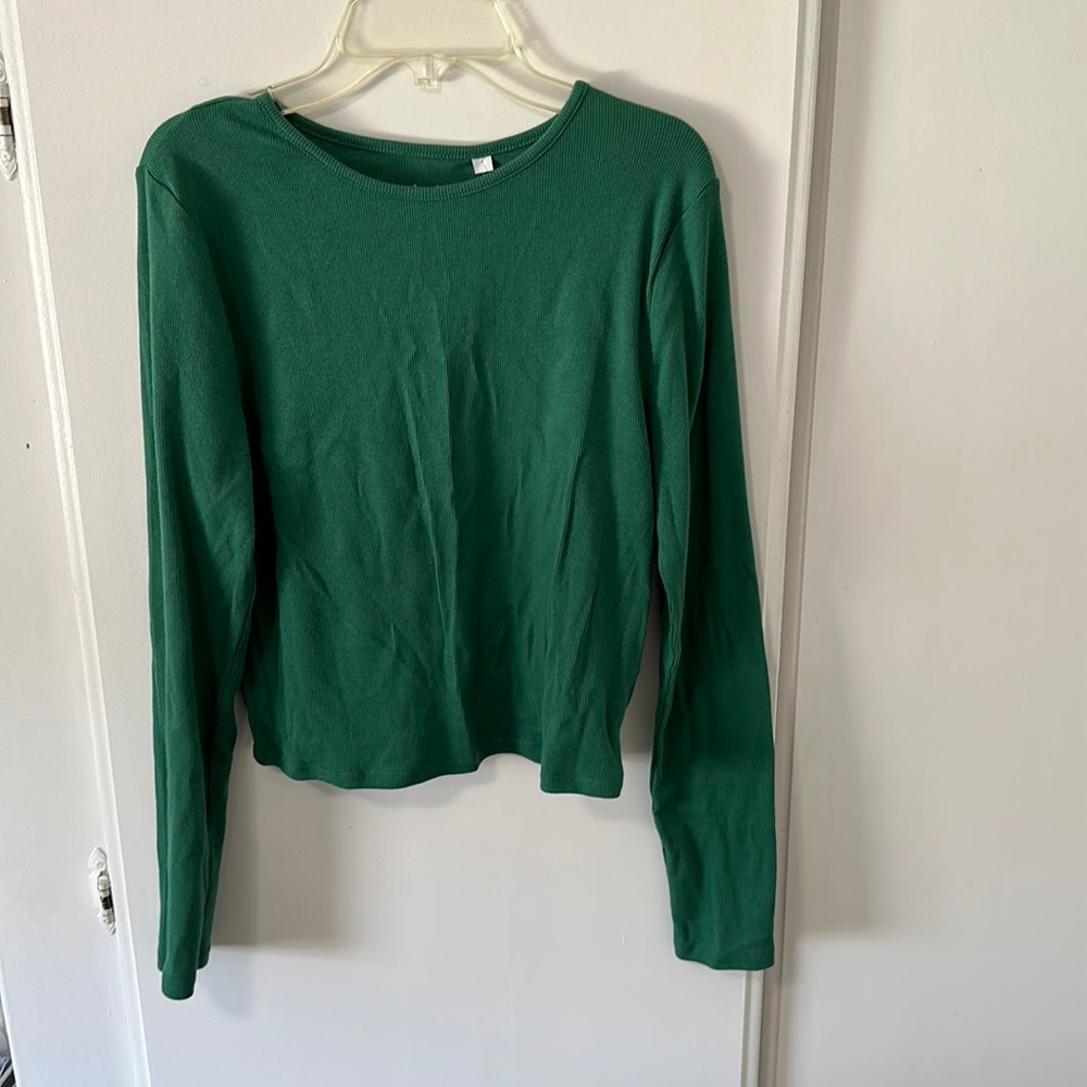 Green long sleeve